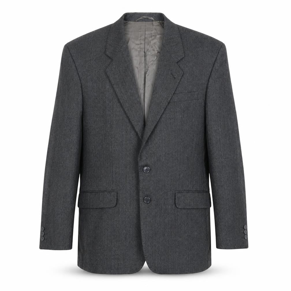 James Barry Mens Grey Polyester Jacket Suit Jacket Size 42 Regular