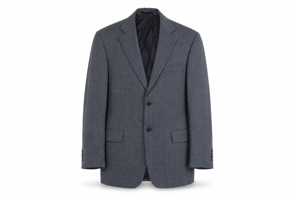 Marks & Spencer Mens Grey Wool Jacket Suit Jacket Size 40 Regular