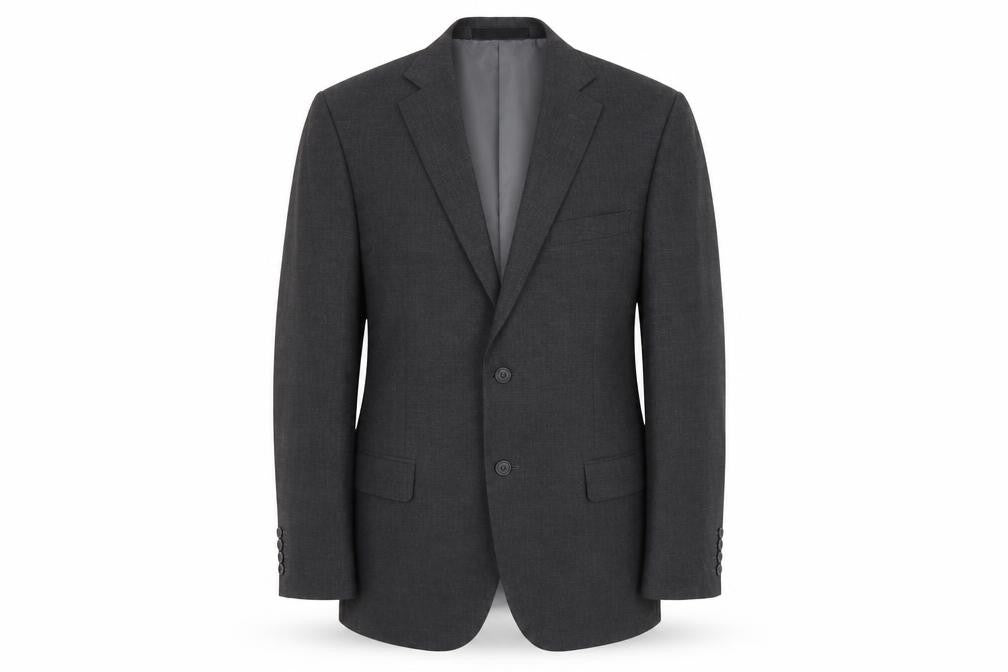 Marks & Spencer Mens Grey Polyester Jacket Suit Jacket Size 38 Regular
