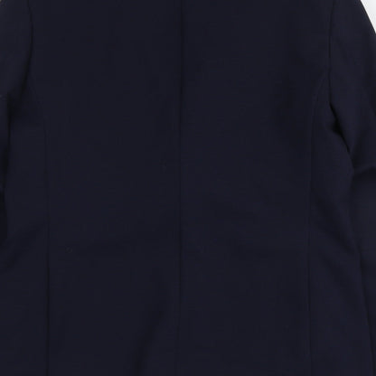 Marks & Spencer Mens Blue Polyester Jacket Suit Jacket Size 40 Regular
