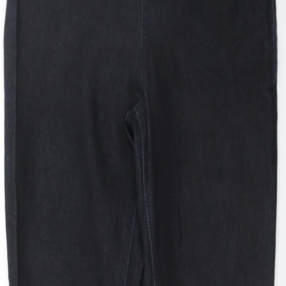 Ware Denim Womens Blue Cotton Skinny Jeans Size 12 Regular Zip