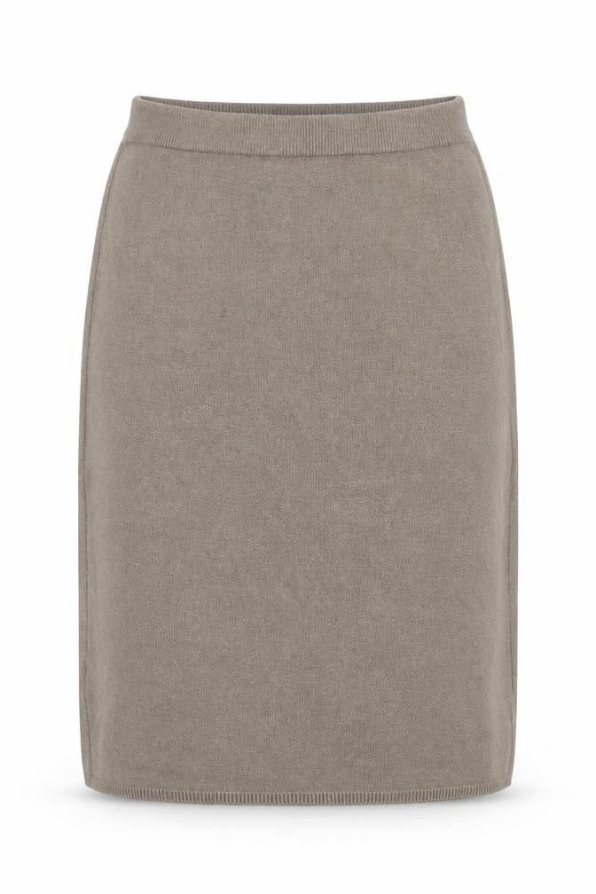 NEXT Womens Grey Cotton A-Line Skirt Size 8