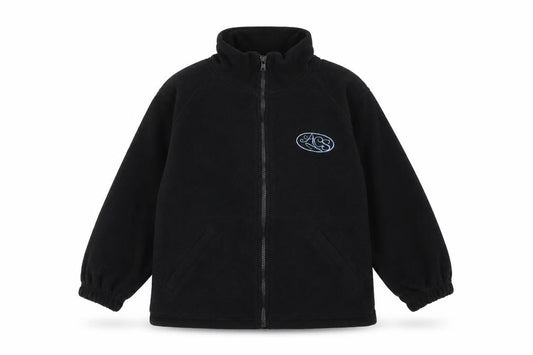 ACS Boys Black Basic Jacket Jacket Size 6-7 Years Zip
