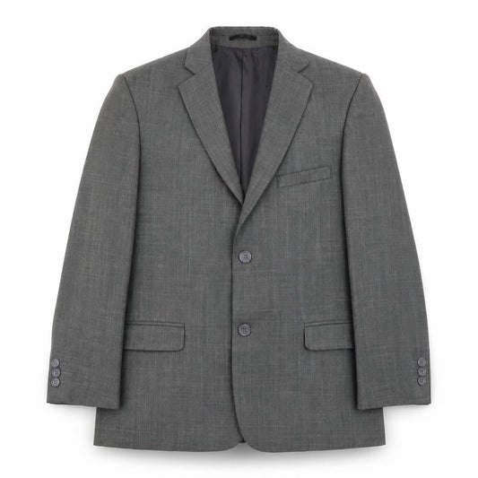 cenario Womens Grey Polyester Jacket Suit Jacket Size M