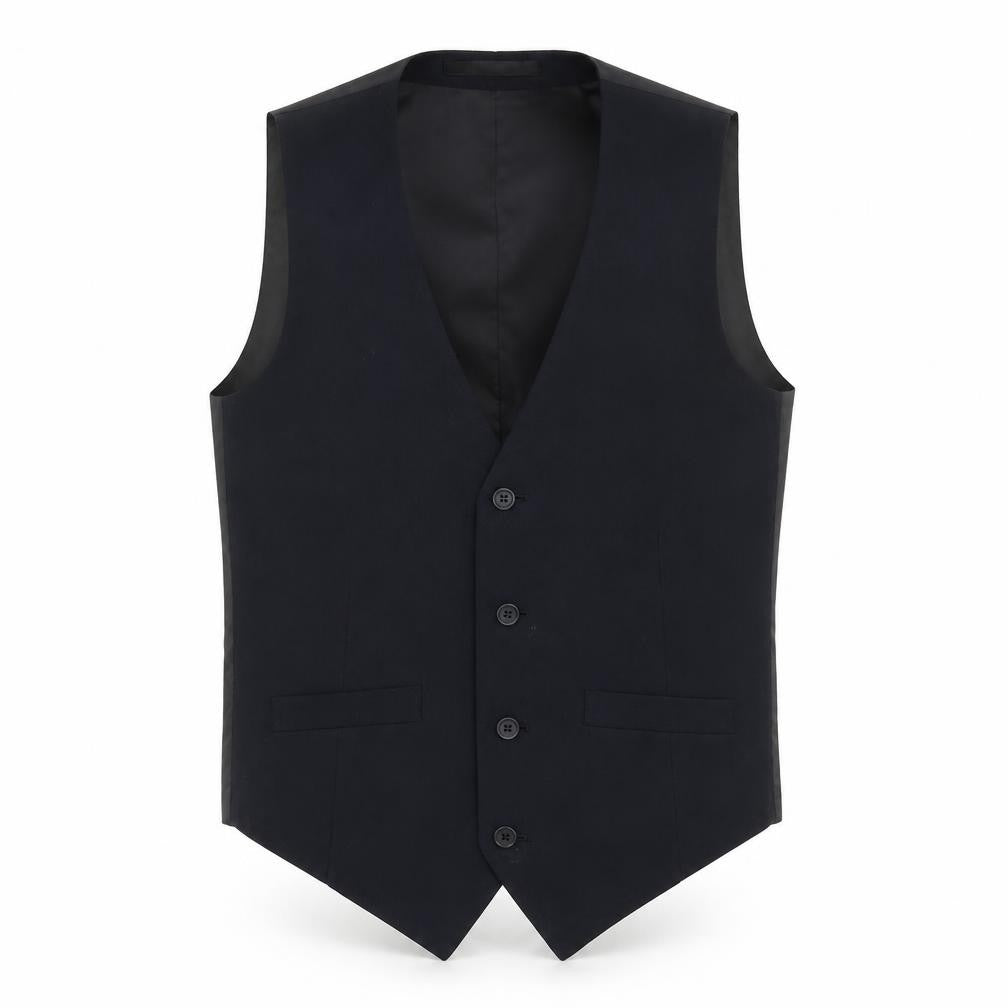 OneSix5ive Mens Blue Polyester Jacket Suit Waistcoat Size 38 Regular