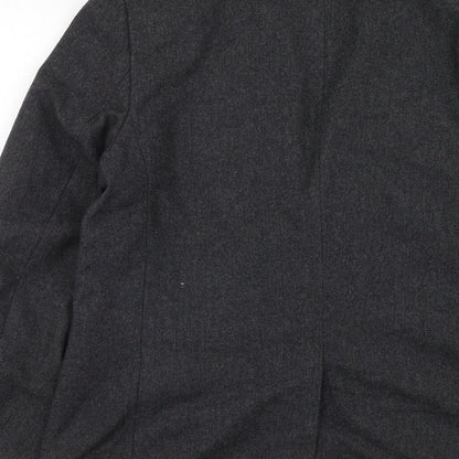 Gap Mens Grey Wool Jacket Suit Jacket Size 38 Regular