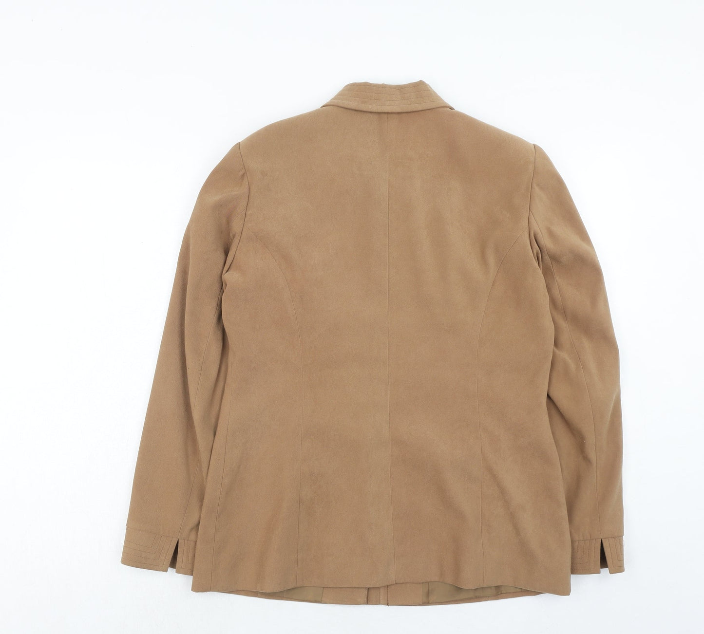 CMD Womens Brown Jacket Size 12 Zip
