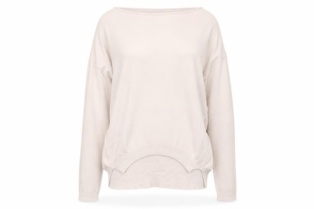 Christina Gavioli Womens Pink High Neck Polyamide Pullover Jumper Size M