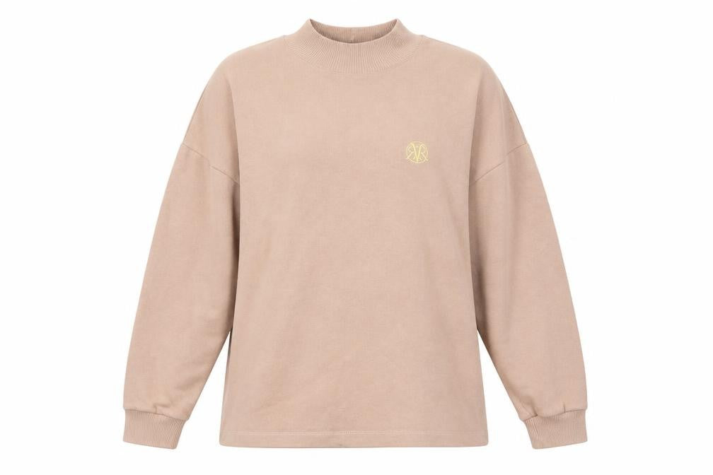 River Island Womens Pink Cotton Pullover Sweatshirt Size S Pullover