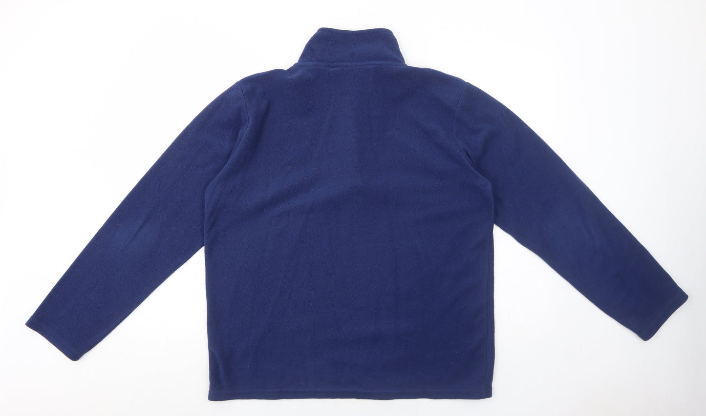 Freedom Trail Mens Blue Polyester Pullover Sweatshirt Size M