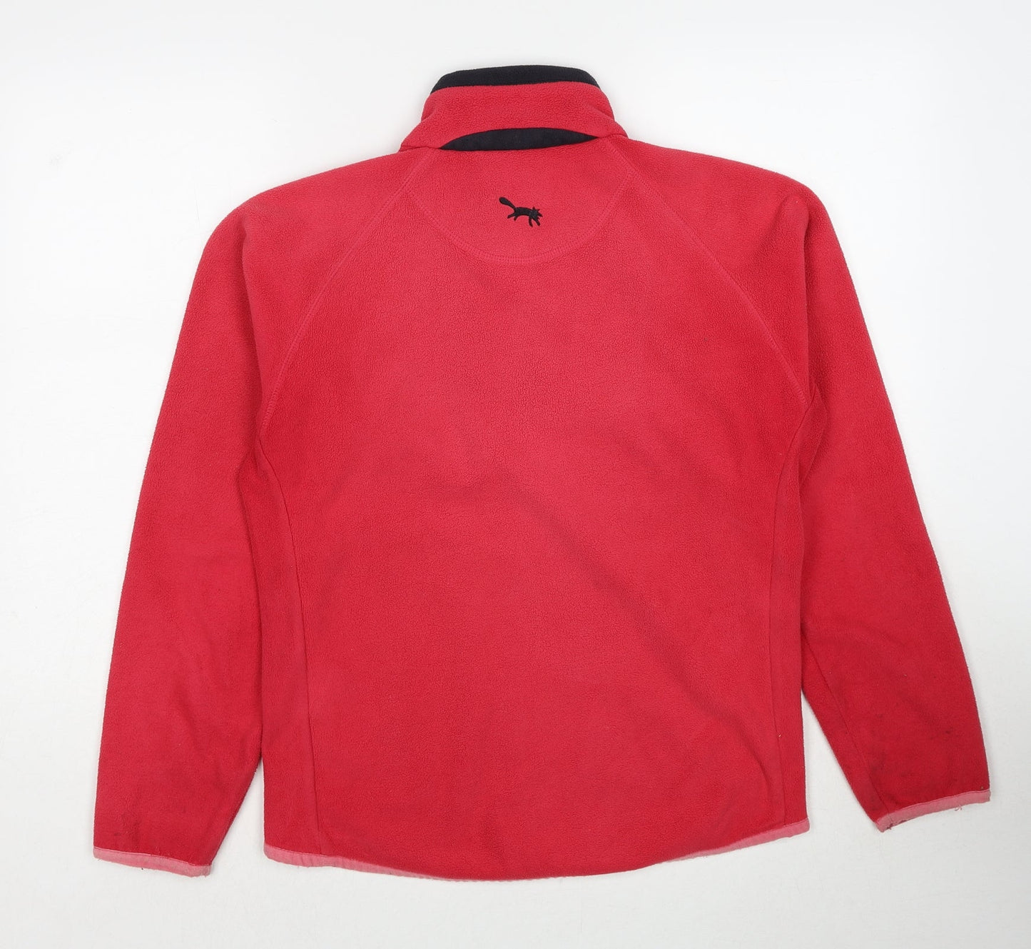 Outdoor Scene Womens Pink Jacket Size 12 Zip - Size 12-14