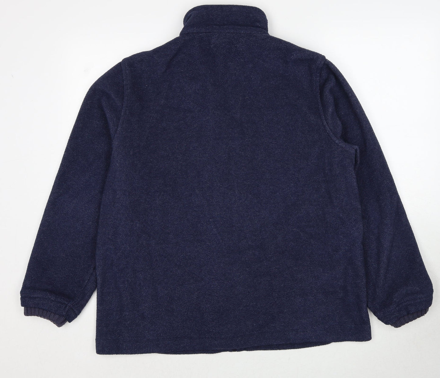 Joie de Vivre Womens Blue Jacket Size L Zip