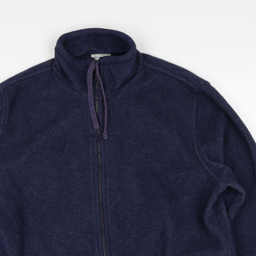 Joie de Vivre Womens Blue Jacket Size L Zip