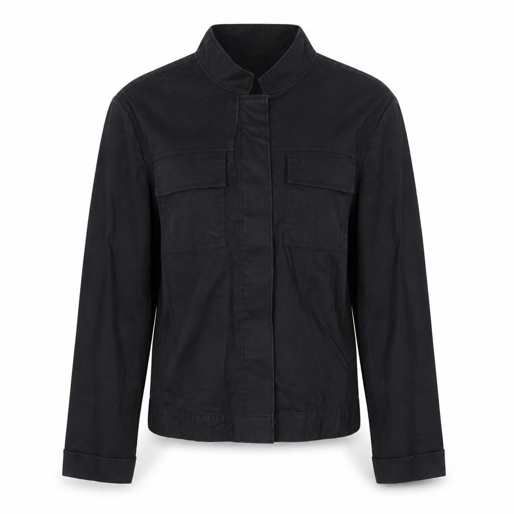 Gap Womens Black Jacket Size M Button