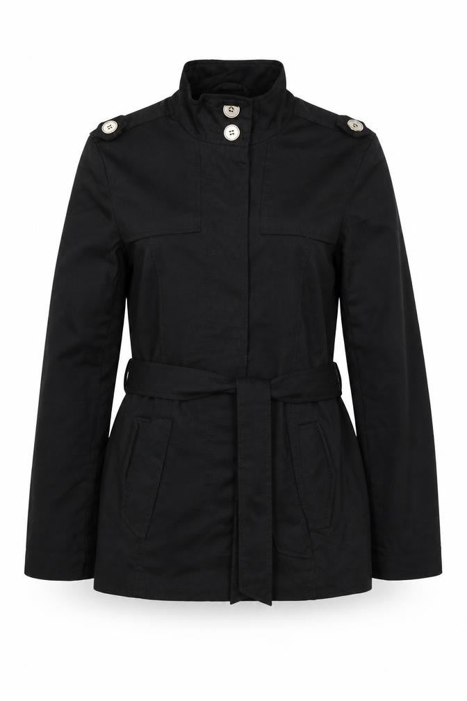 VERO MODA Womens Black Jacket Size S Button