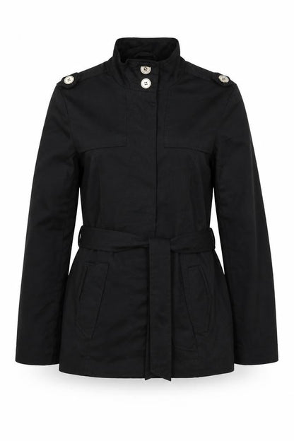Vero Moda Womens Black Jacket Size S Button