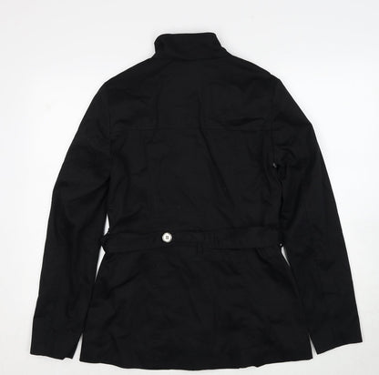 Vero Moda Womens Black Jacket Size S Button
