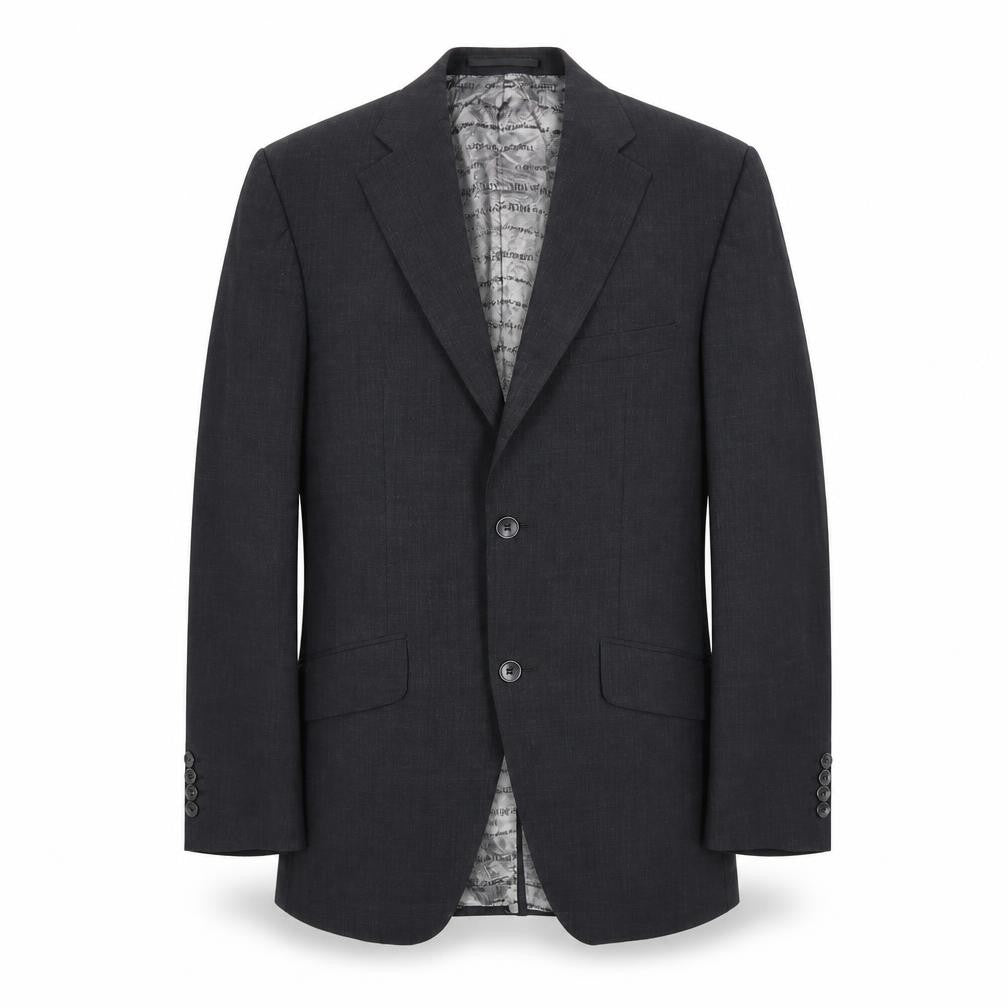 REMUS Mens Grey Wool Jacket Suit Jacket Size 36 Regular