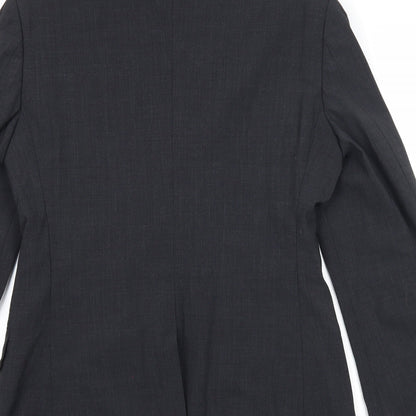 Remus Uomo Mens Grey Wool Jacket Suit Jacket Size 36 Regular