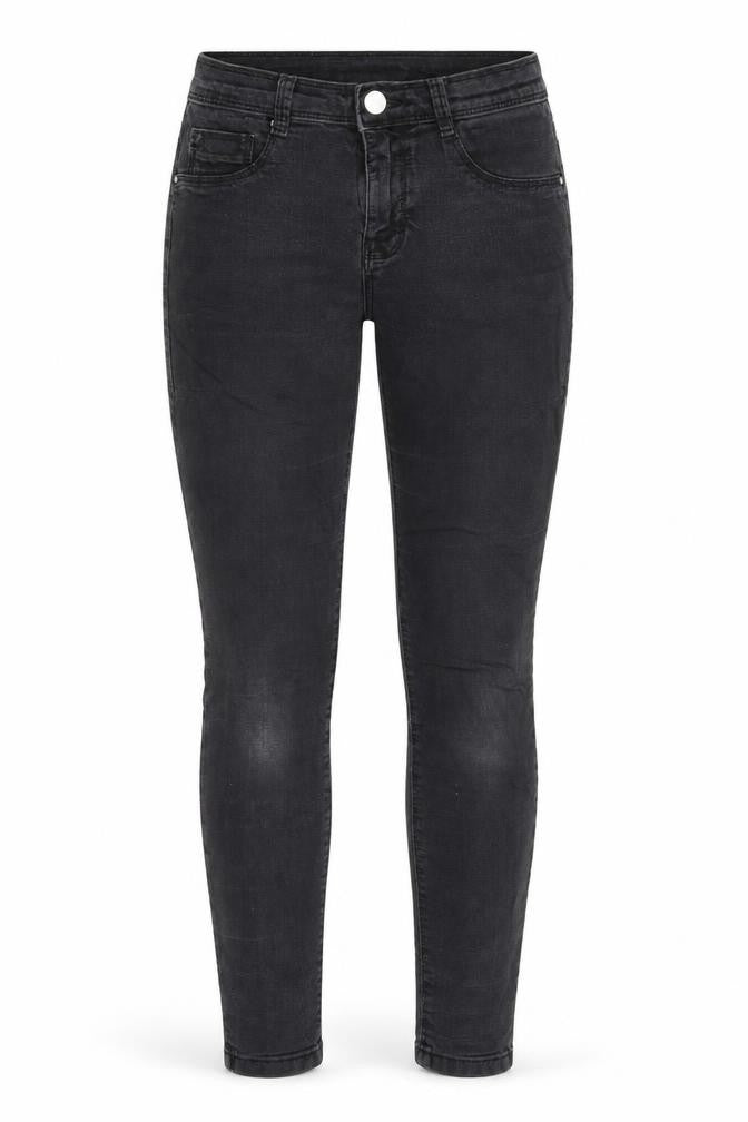 Dorothy Perkins Womens Black Cotton Skinny Jeans Size 8 Regular Zip