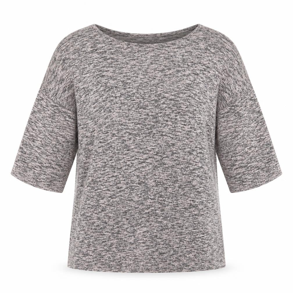 New Look Womens Black Round Neck Viscose Pullover Jumper Size M