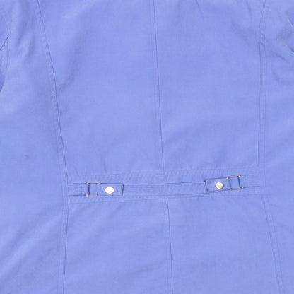 Klassic Womens Blue Jacket Size 14 Button