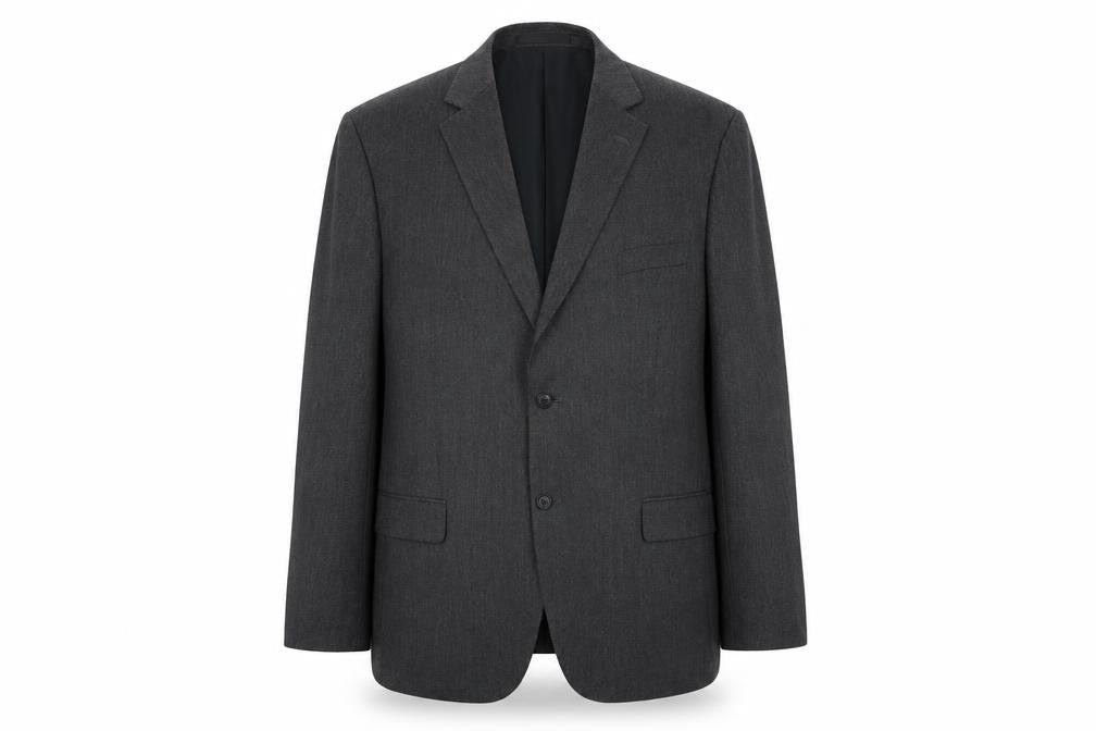 Marks & Spencer Mens Grey Polyester Jacket Suit Jacket Size 46 Regular