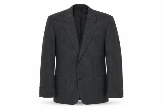 St Michael Mens Grey Polyester Jacket Suit Jacket Size 42 Regular