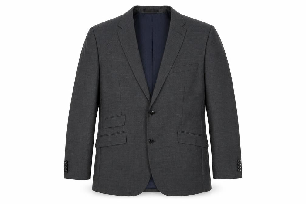 Taylor & Wright Mens Grey Polyester Jacket Suit Jacket Size 44 Regular