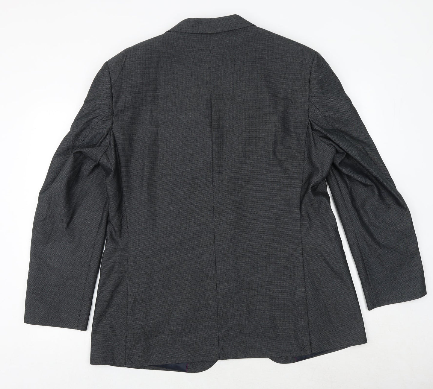 Taylor & Wright Mens Grey Polyester Jacket Suit Jacket Size 44 Regular