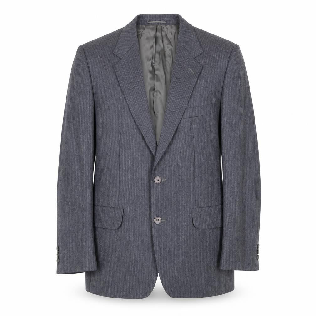 Evans & Wilkins Mens Grey Wool Jacket Suit Jacket Size 36 Regular