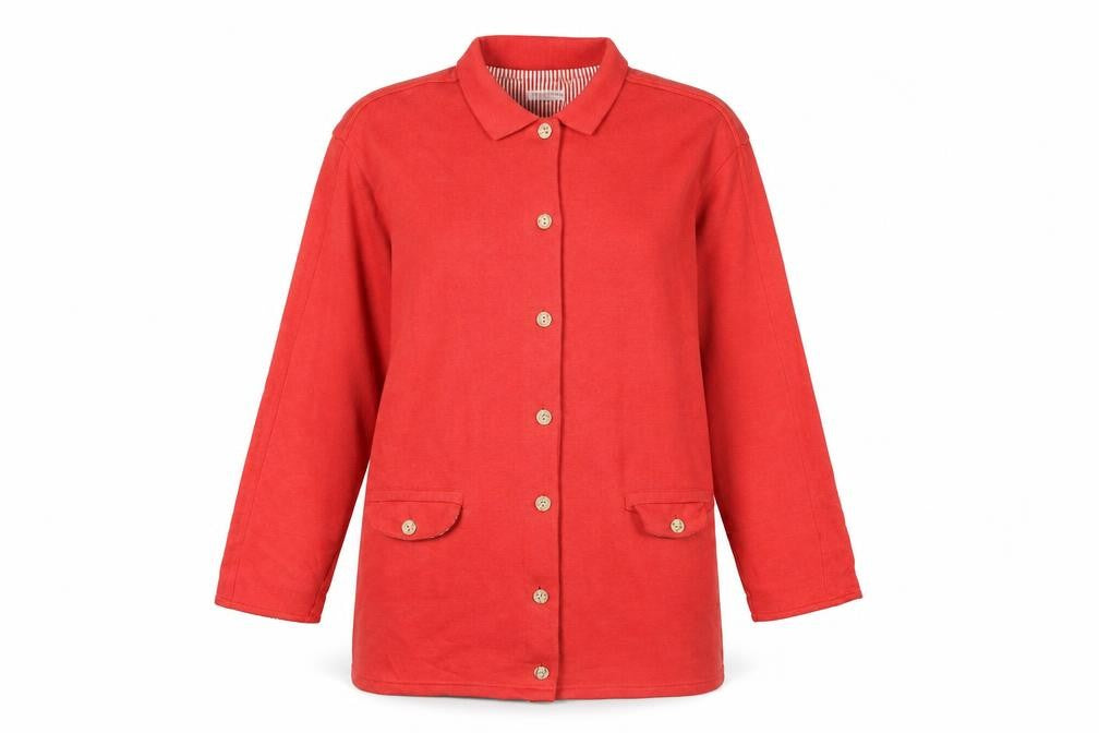 South Lodge Womens Red Jacket Size S Buckle