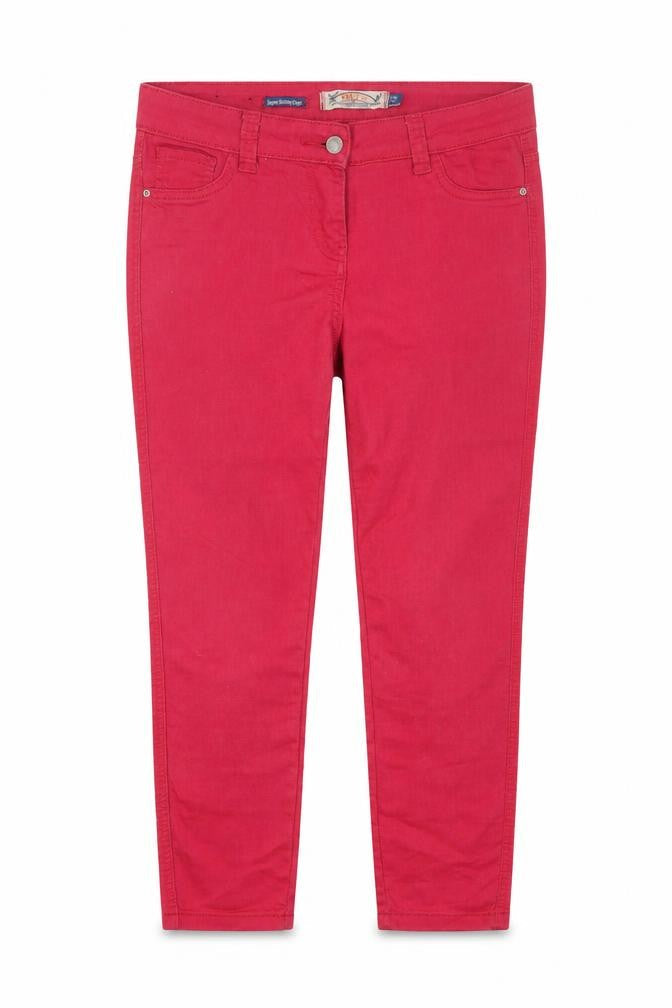 Yes Yes Womens Pink Cotton Skinny Jeans Size 12 Regular Zip