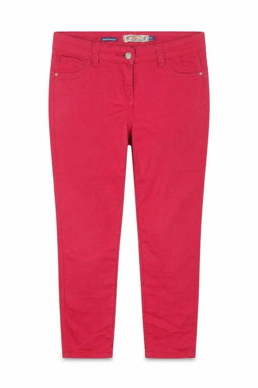 Yes Yes Womens Pink Cotton Skinny Jeans Size 12 Regular Zip