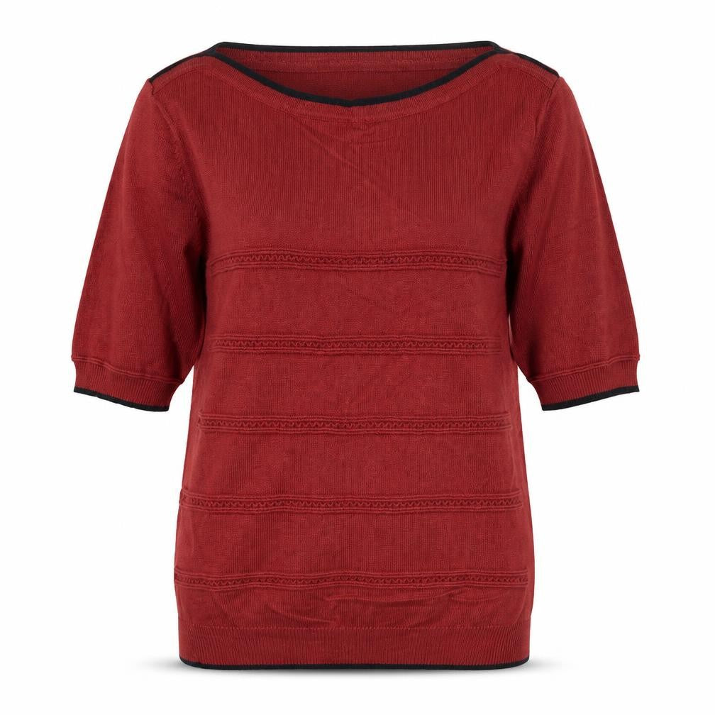 Principles Womens Orange Boat Neck Viscose Pullover Jumper Size 10