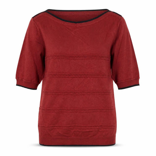 Principles Womens Orange Boat Neck Viscose Pullover Jumper Size 10