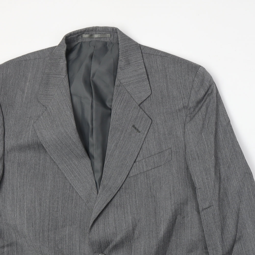 West Brook Mens Grey Wool Jacket Suit Jacket Size 40 Regular