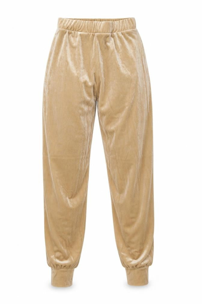 New Look Womens Beige Polyester Trousers Size 6 L30 in Regular