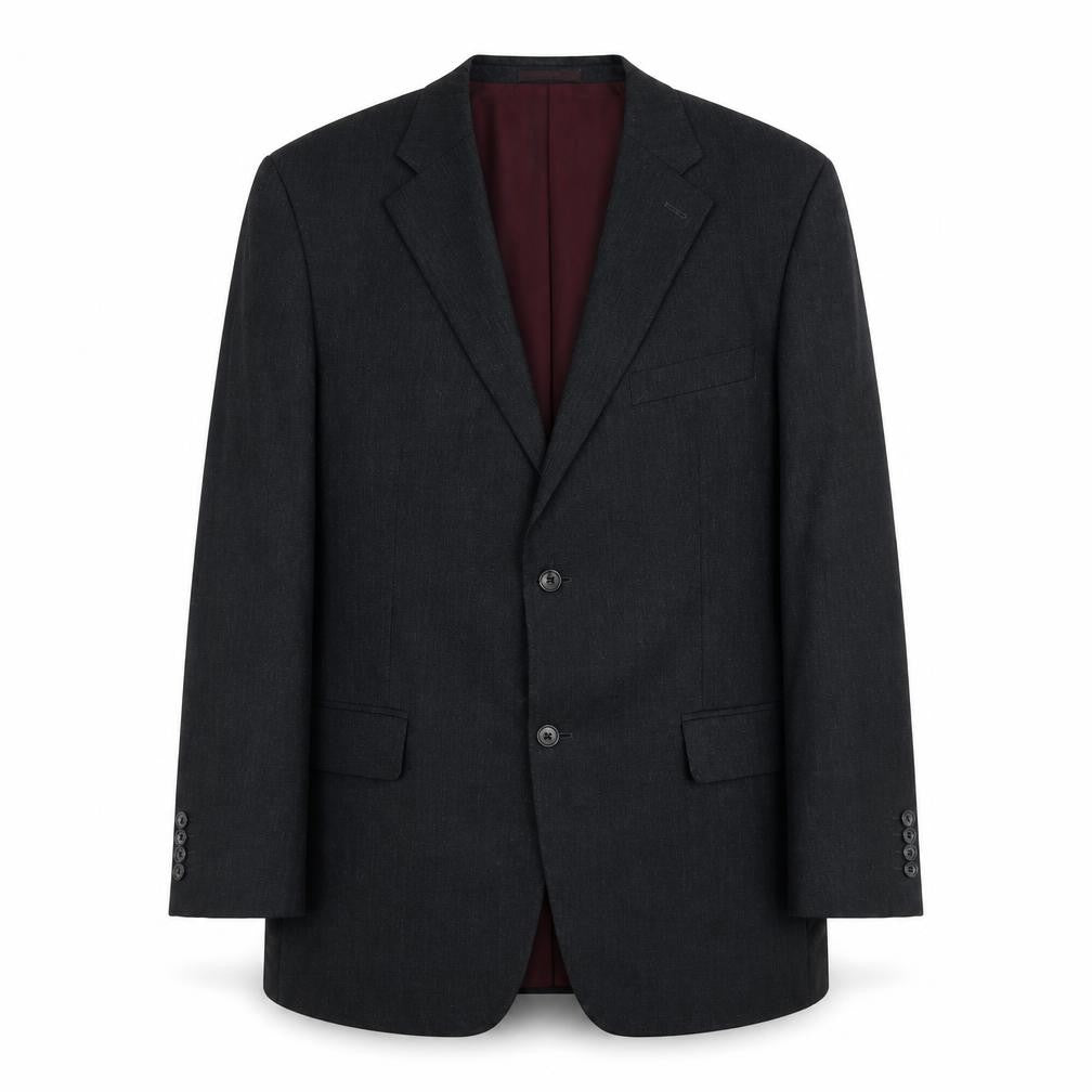 Greenwoods Mens Grey Wool Jacket Suit Jacket Size L Regular