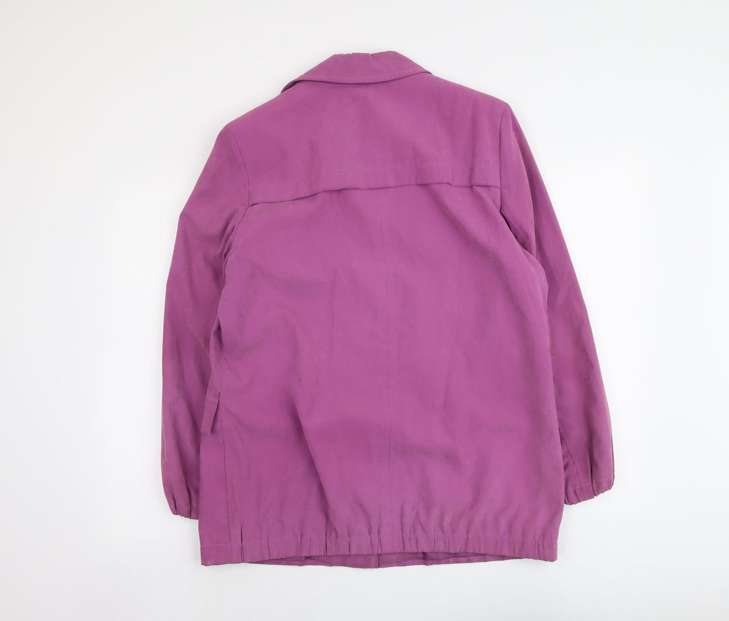 EWM Womens Purple Jacket Size 14 Button