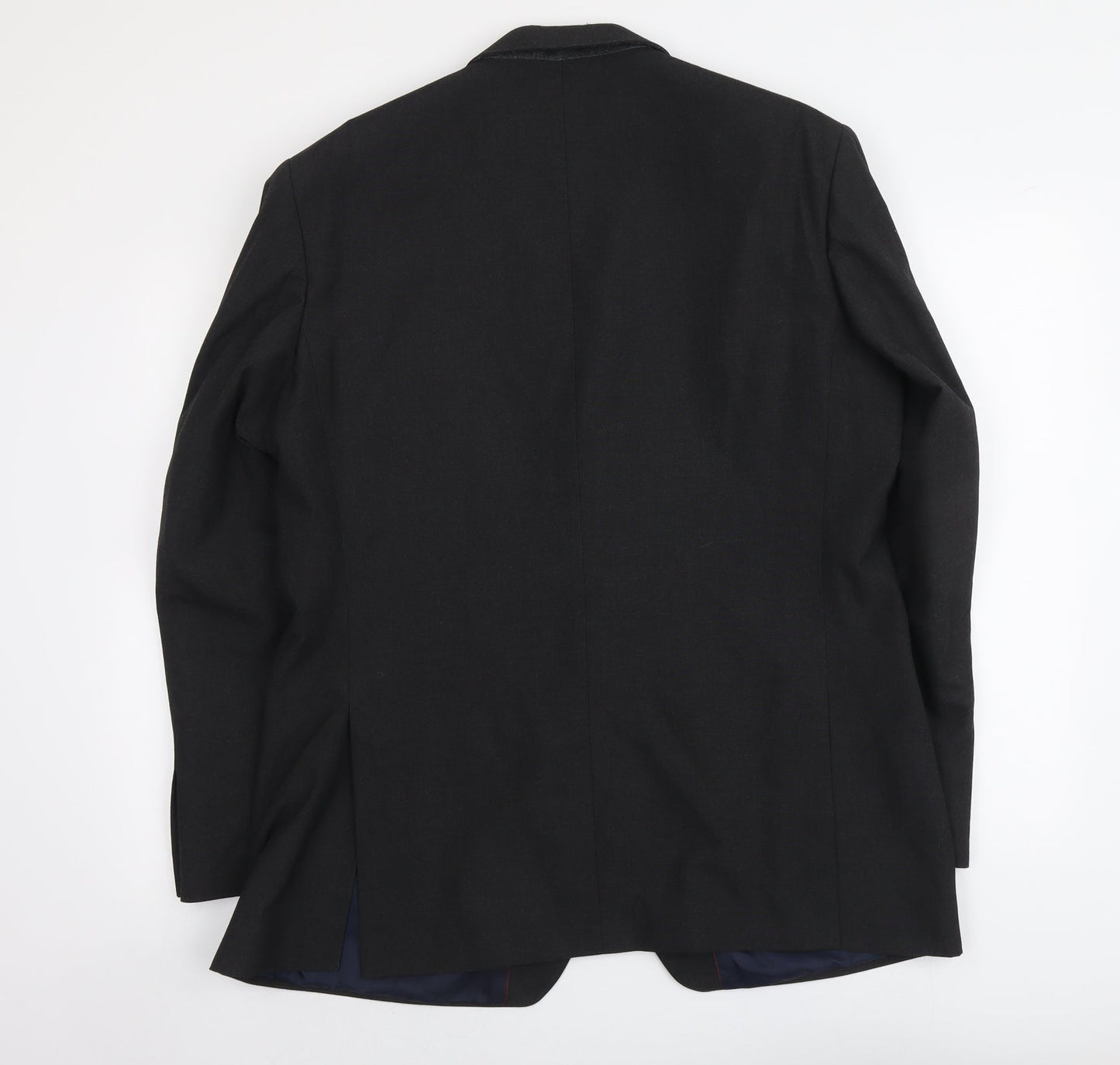 Debenhams Mens Grey Polyester Jacket Suit Jacket Size L Regular