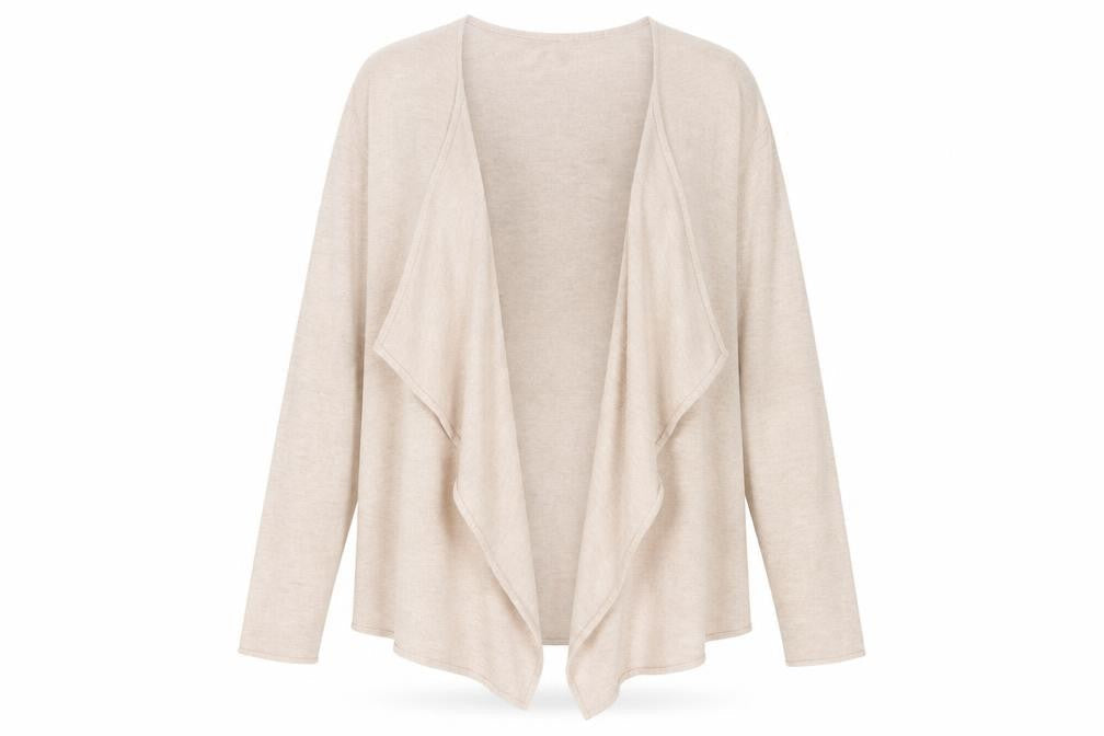 H&M Womens Pink V-Neck Polyester Cardigan Jumper Size M