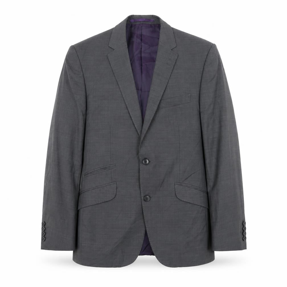 Marks & Spencer Mens Grey Wool Jacket Suit Jacket Size 38 Regular