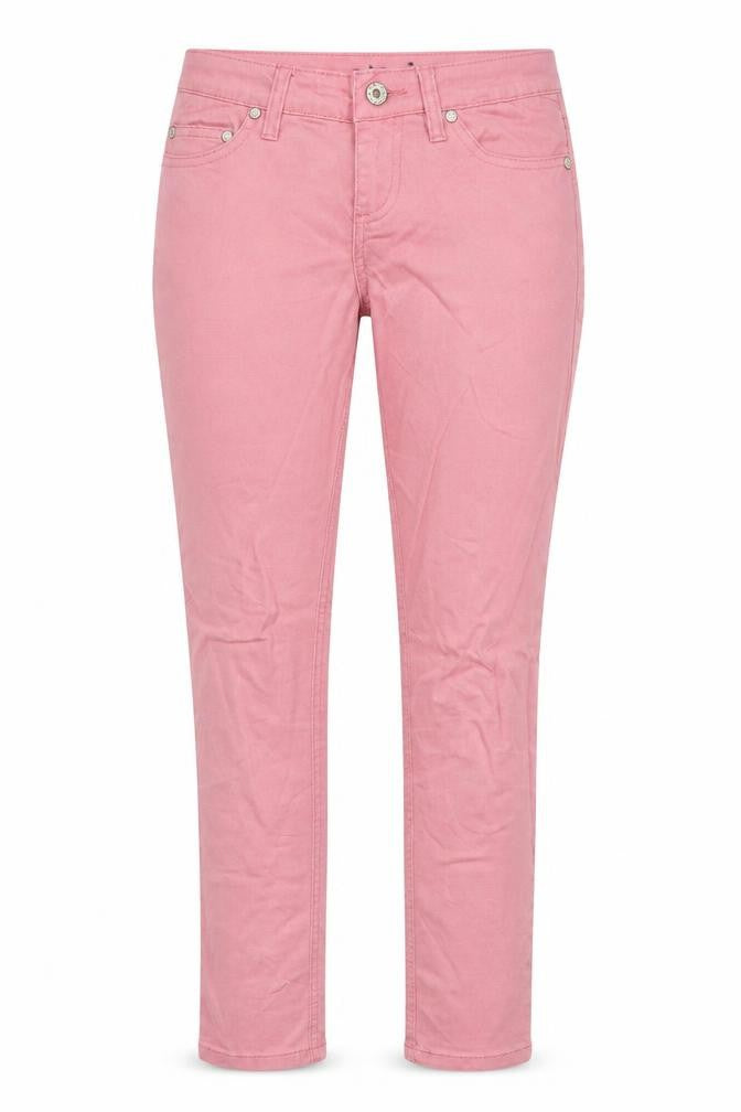 Johnnie B Womens Pink Cotton Straight Jeans Size 26 in Regular Zip