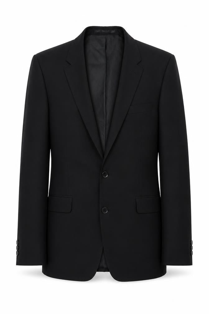 Suit Direct Mens Black Polyester Jacket Suit Jacket Size 40 Regular