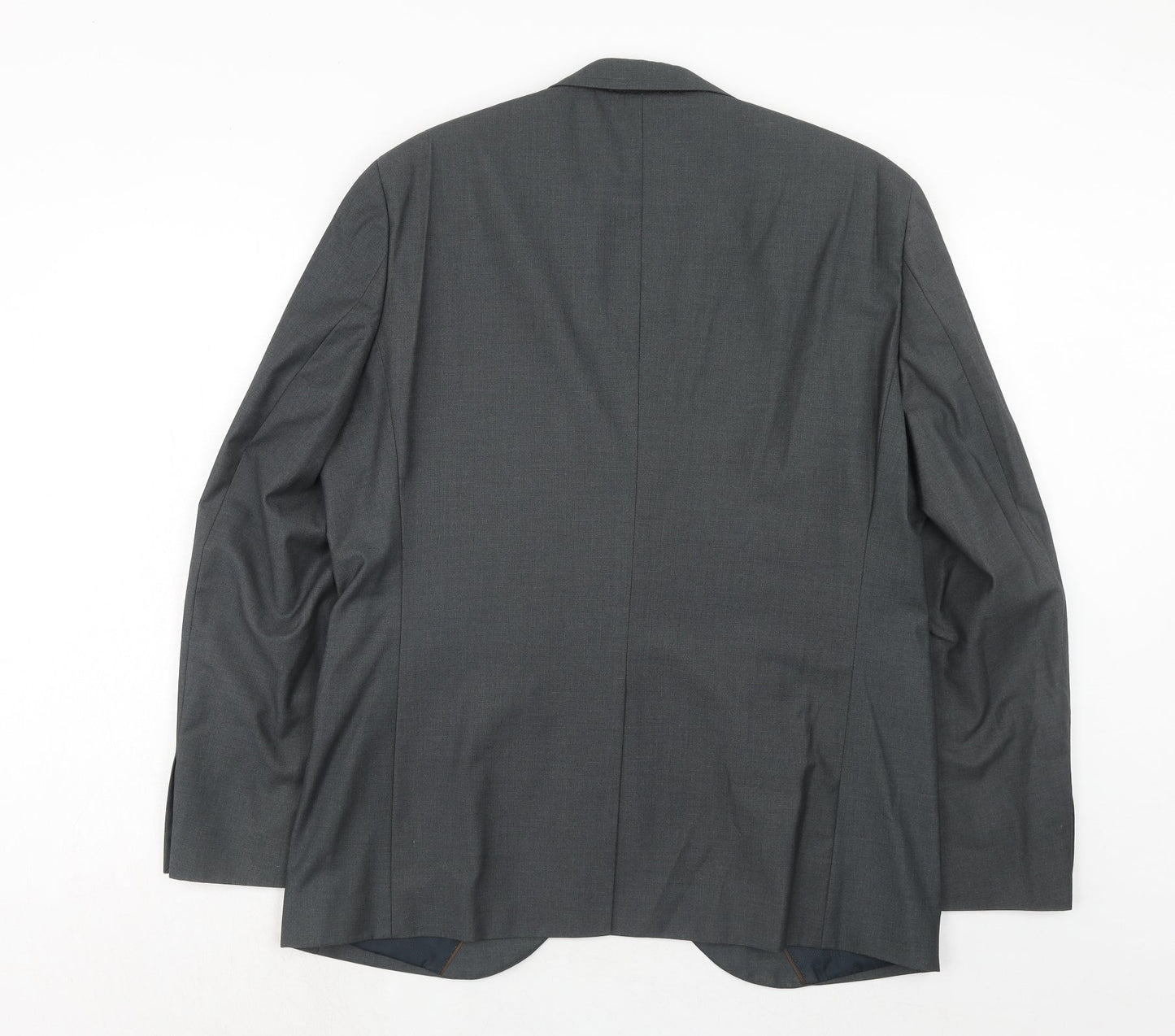 NEXT Mens Grey Polyester Jacket Suit Jacket Size 44 Regular