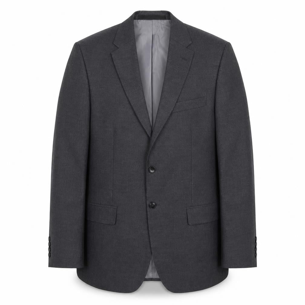 Marks & Spencer Mens Grey Polyester Jacket Suit Jacket Size 38 Regular