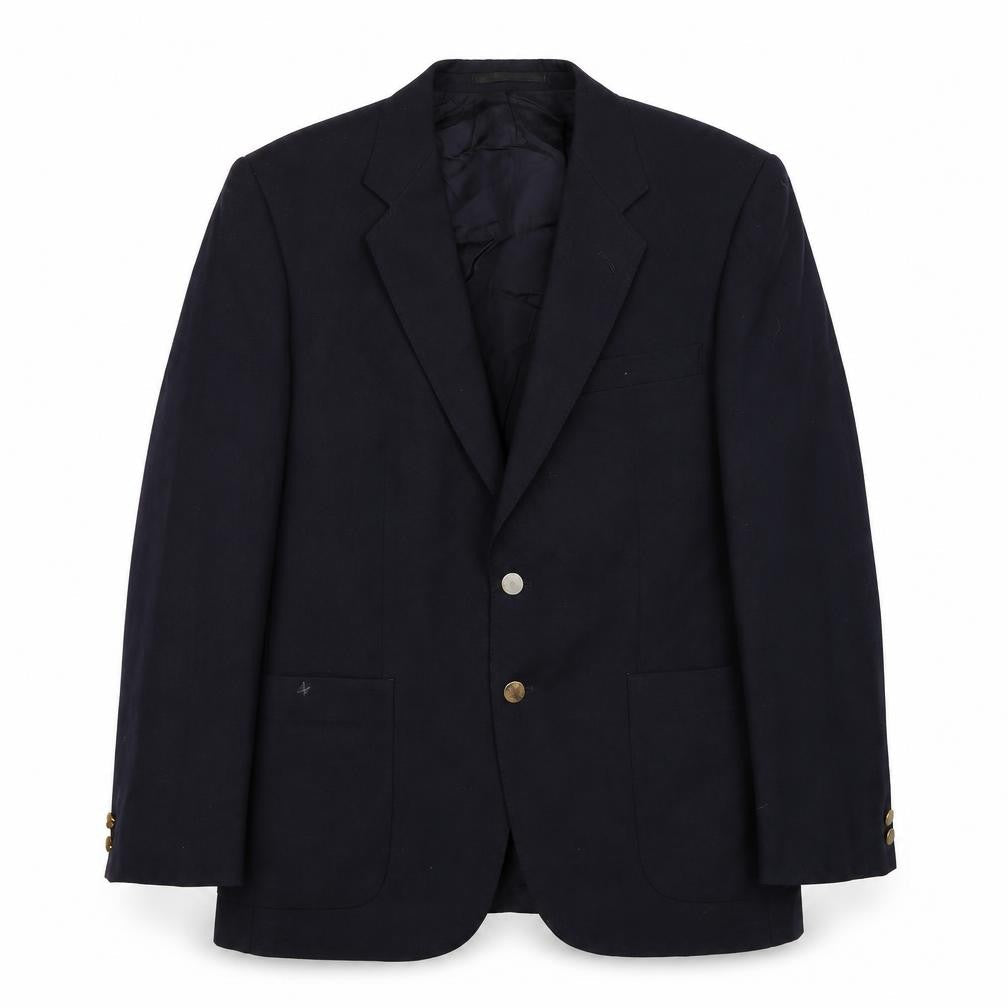 Marks & Spencer Mens Blue Polyester Jacket Suit Jacket Size 40 Regular
