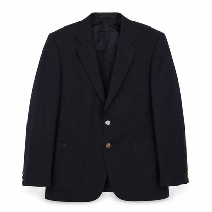 Marks & Spencer Mens Blue Polyester Jacket Suit Jacket Size 40 Regular