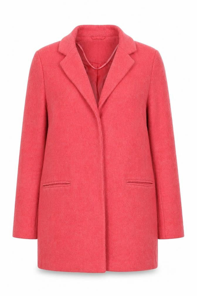 New Look Womens Pink Jacket Size 10 Button